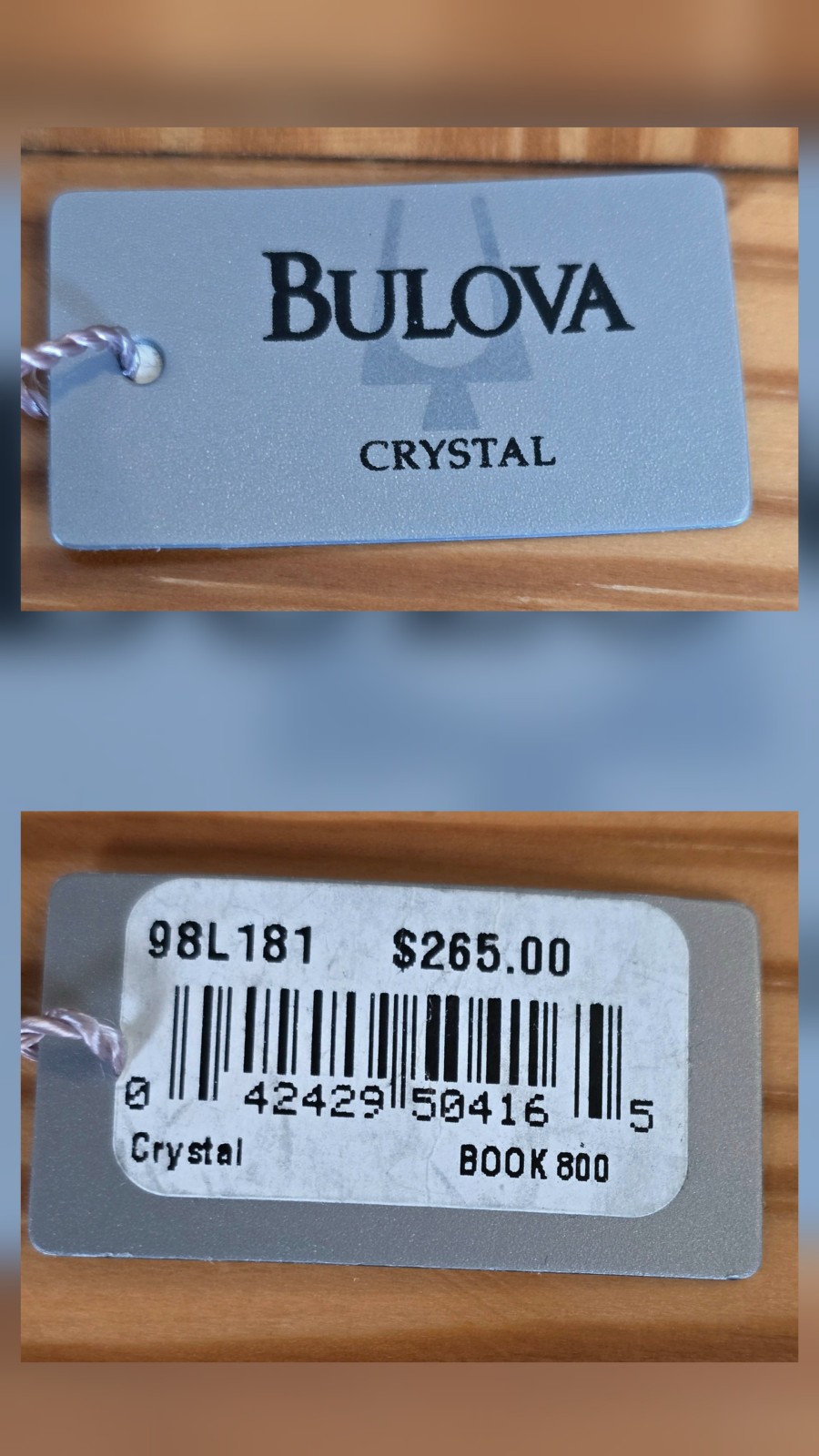 Bulova Women’s Watch, Mother of Pearl, Crystals, Two-Tone, 33 mm, 98L181