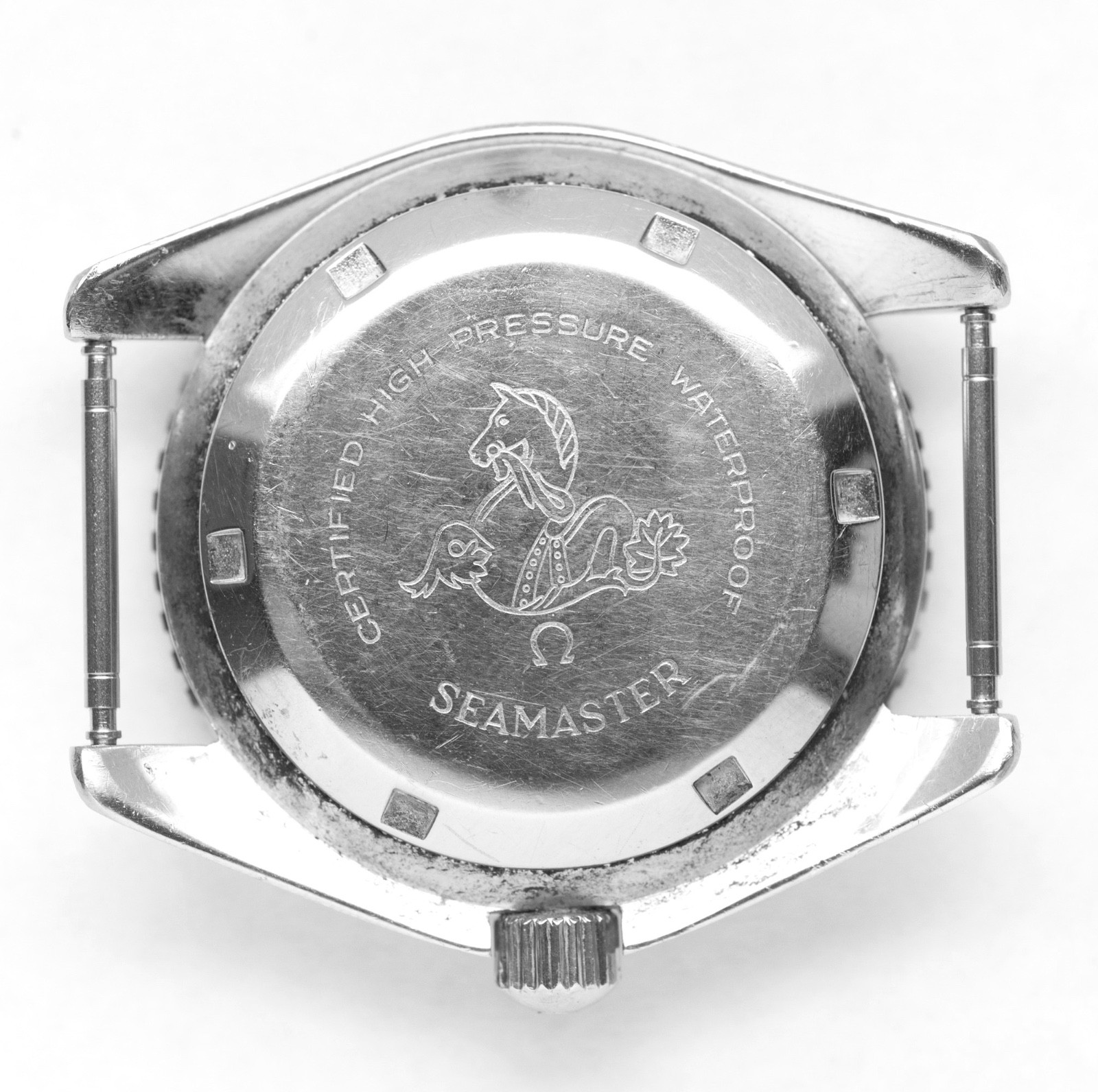 Omega Seamaster 300 SS 165.024 with Custom Omega Strap