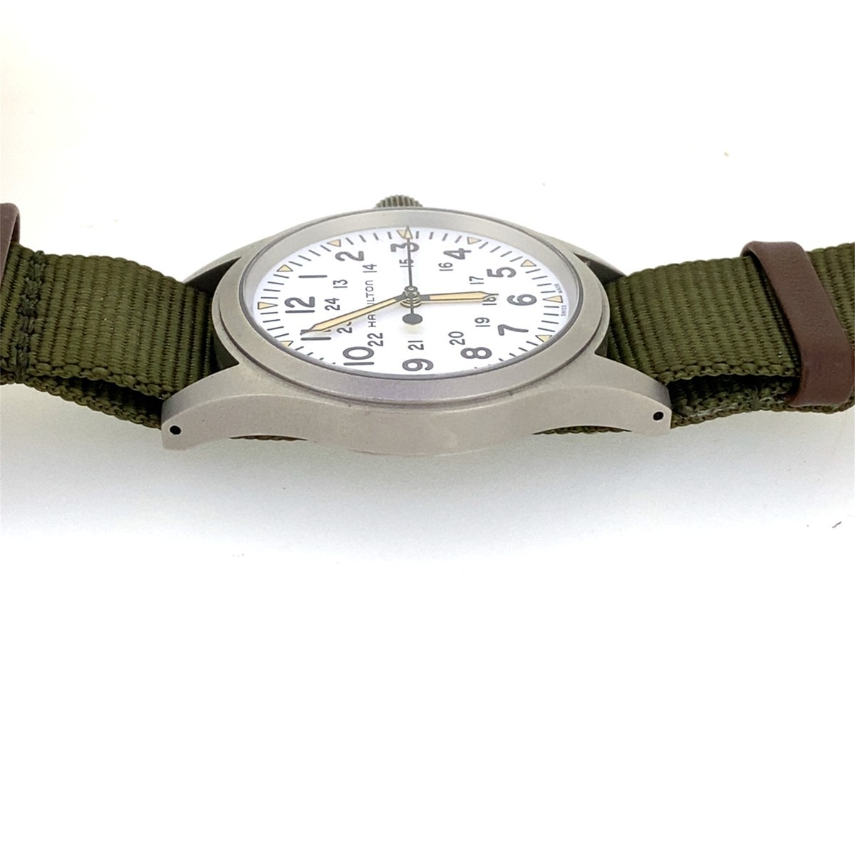 Hamilton Khaki Field Mechanical White Dial Men’s Watch H69439411 (C31030010)