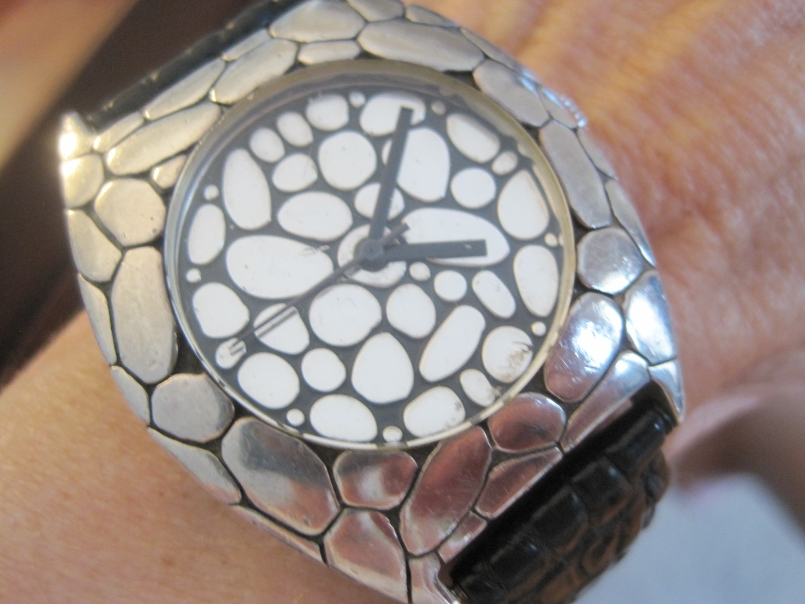JOHN HARDY STERLING SILVER MENS WATCH