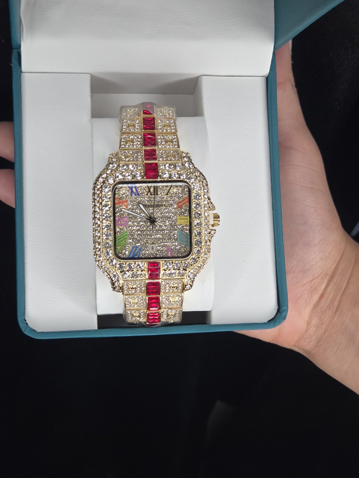 BIBI Luxury Quartz Cardi Style Wristwatch w/ Box