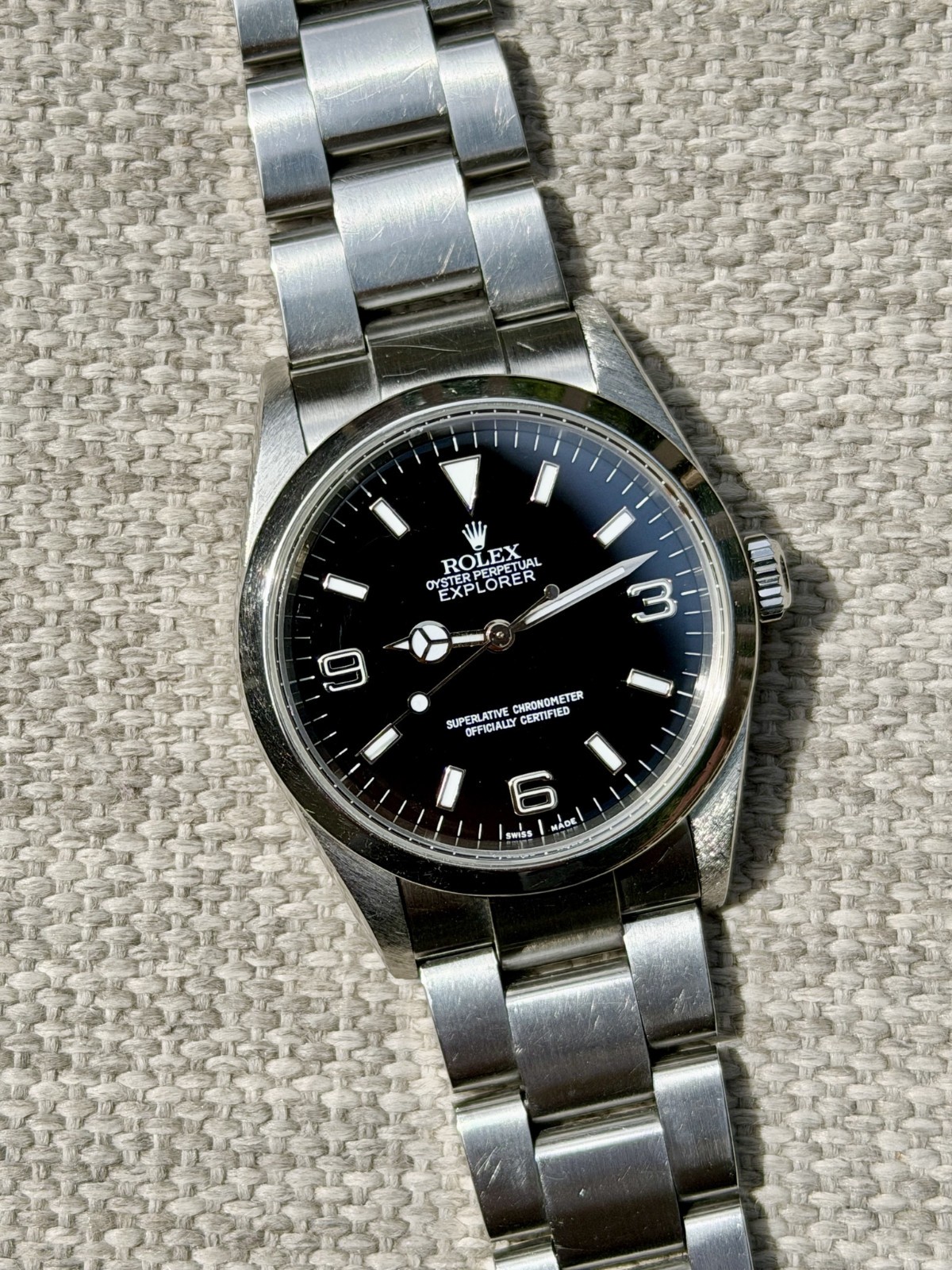 Rolex Explorer 114270 Y Serial 36mm – 13 Link 78690 SEL