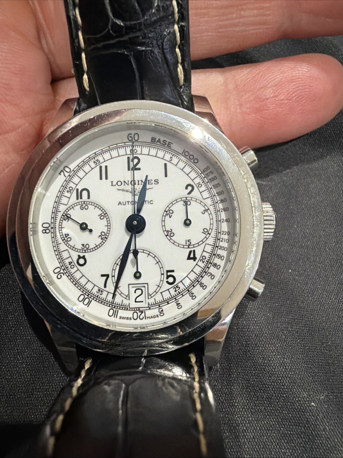 Longines Heritage Silver Men’s Watch – L28274730
