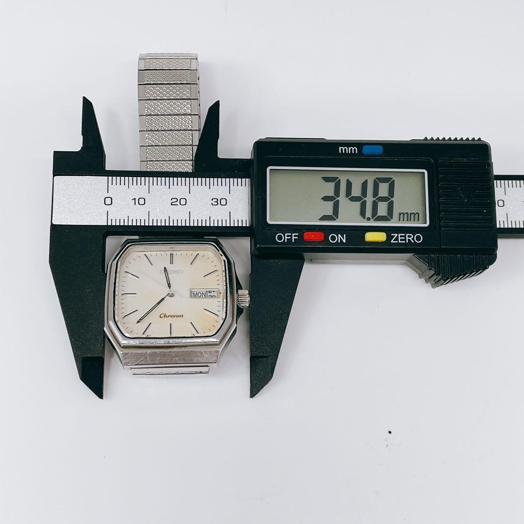 New battery working SEIKO Chronos vintage men’s 5H23 5100
