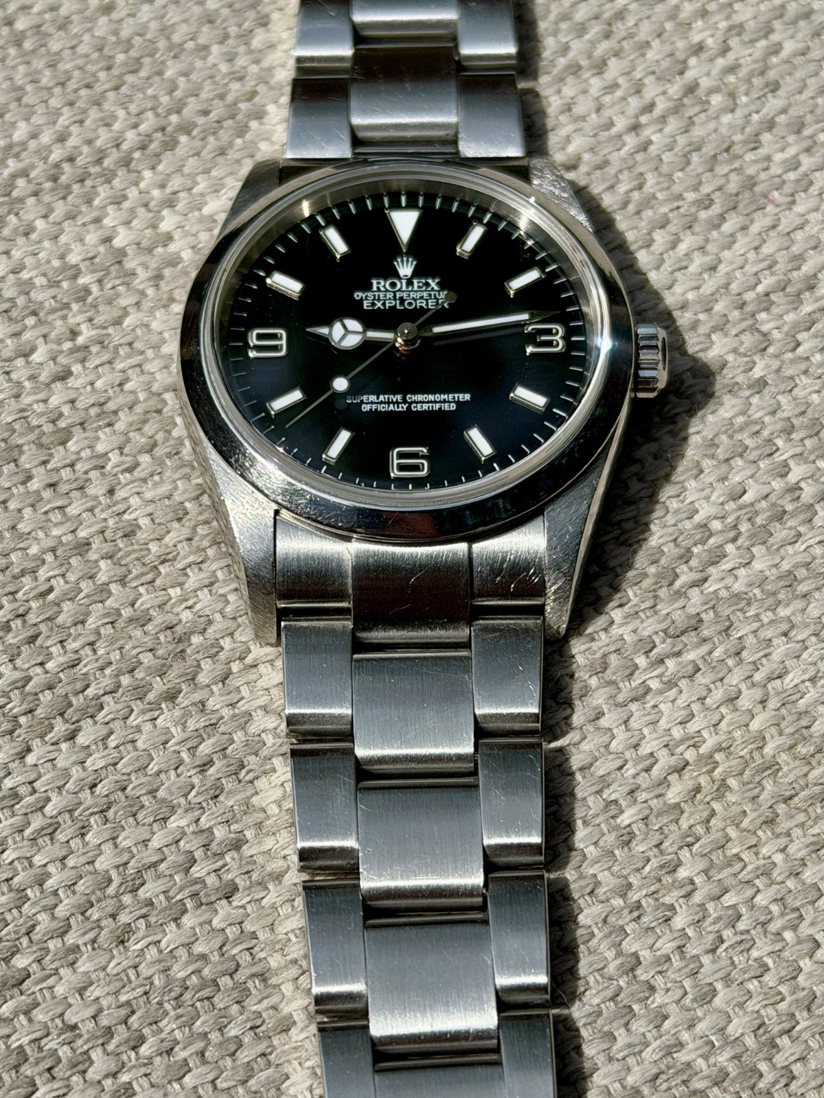 Rolex Explorer 114270 Y Serial 36mm – 13 Link 78690 SEL