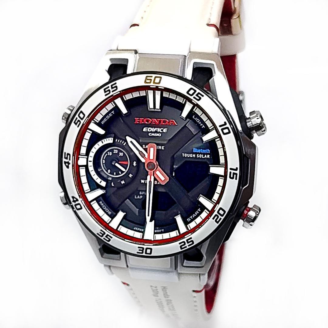 CASIO EDIFICE Honda F1 60th Anniversary ECB-2300HR-1AJR Watch From Japan