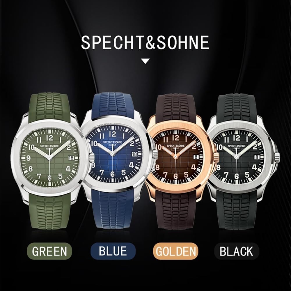 Specht & Söhne Automatic Mechanical Watch for Men – Waterproof 40MM