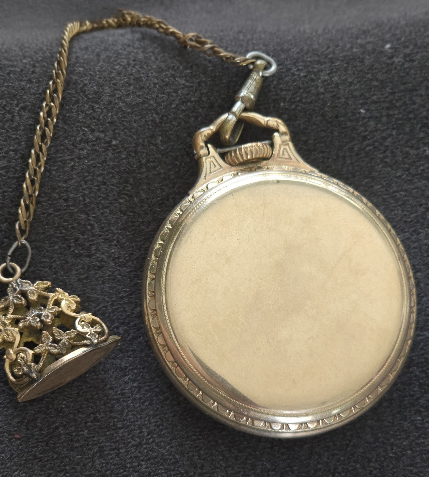 Vintage 1926 Hamilton 992 Railroad Pocket Watch 21J – 16s Montgomery Dial Runs!