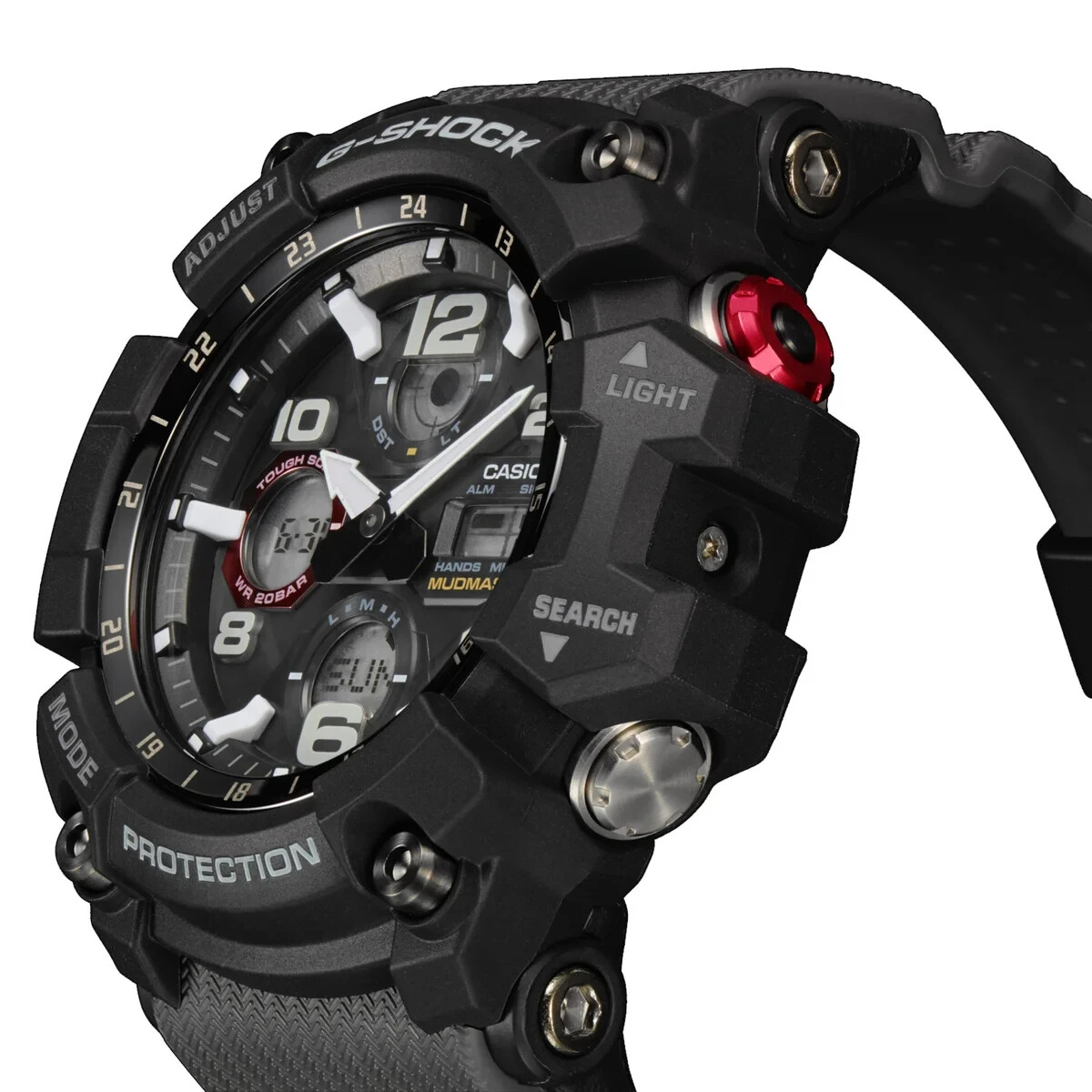 Casio Master G-Shock Mudmaster Men’s Solar Power Watch GSG100-1AWC