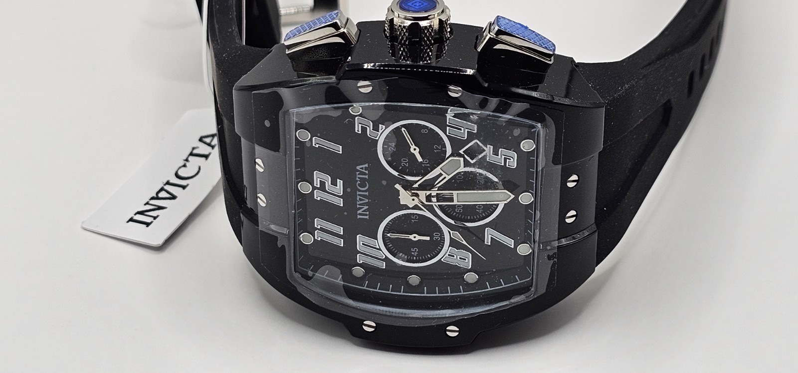 45480 – Invicta S1 Rally Kinesia Anatomic Men’s Watch – 47mm, Black (45480)