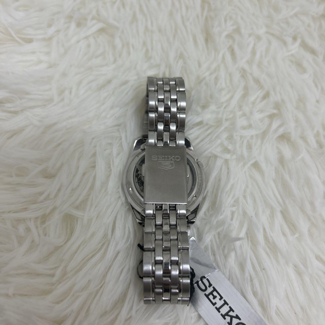 SEIKO 5 automatic 7S26 01V0 silver working From Japan
