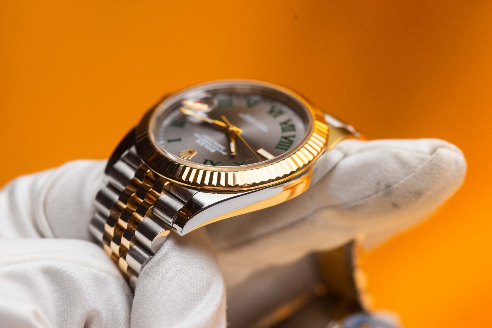Rolex Datejust 41 Wimbledon Dial – Two Tone Jubilee Bracelet – 126333