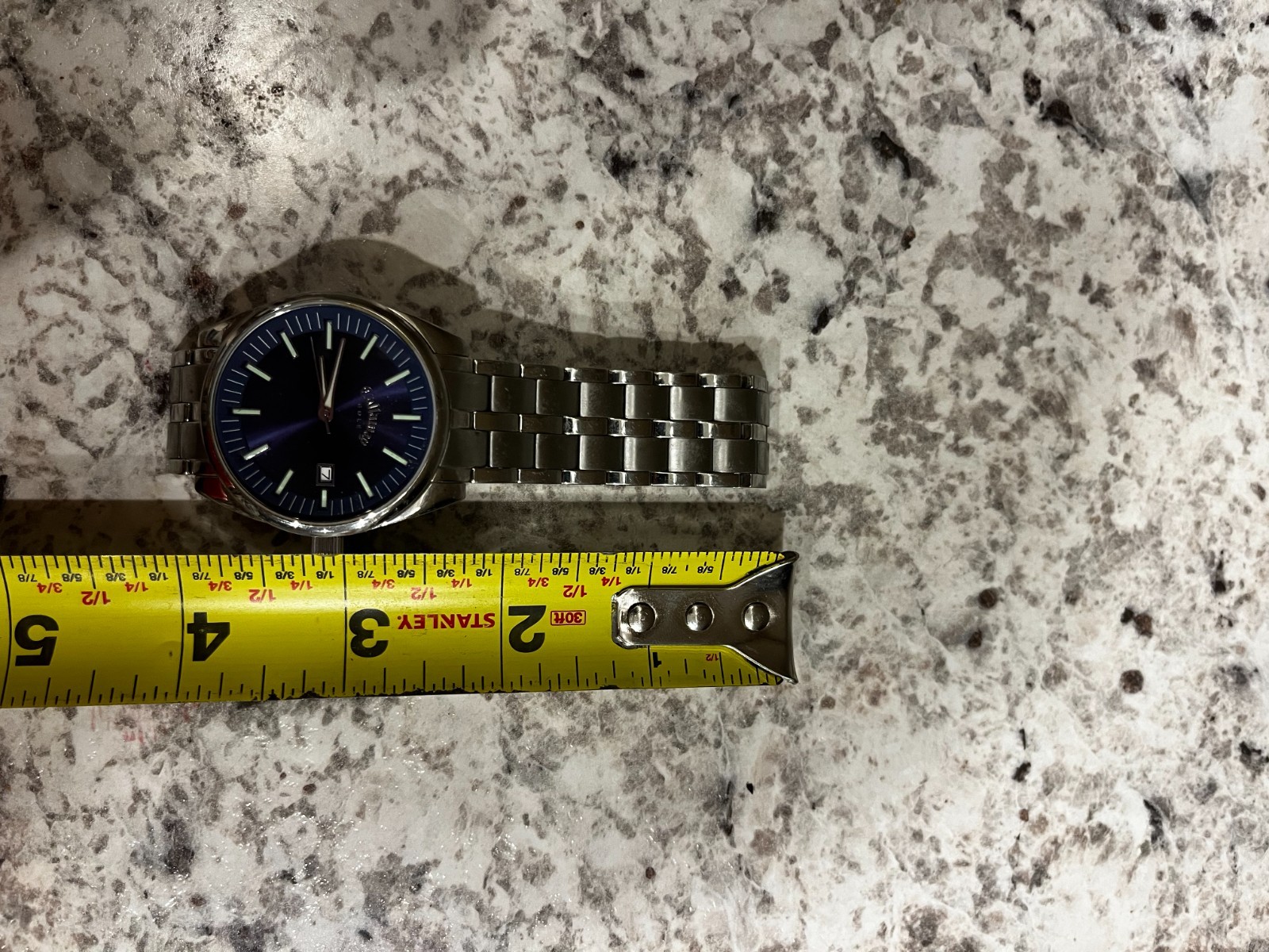 Callaway Golf Watch Men’s Watch CY2013, Blue Dial, Stainless Band, New Battery