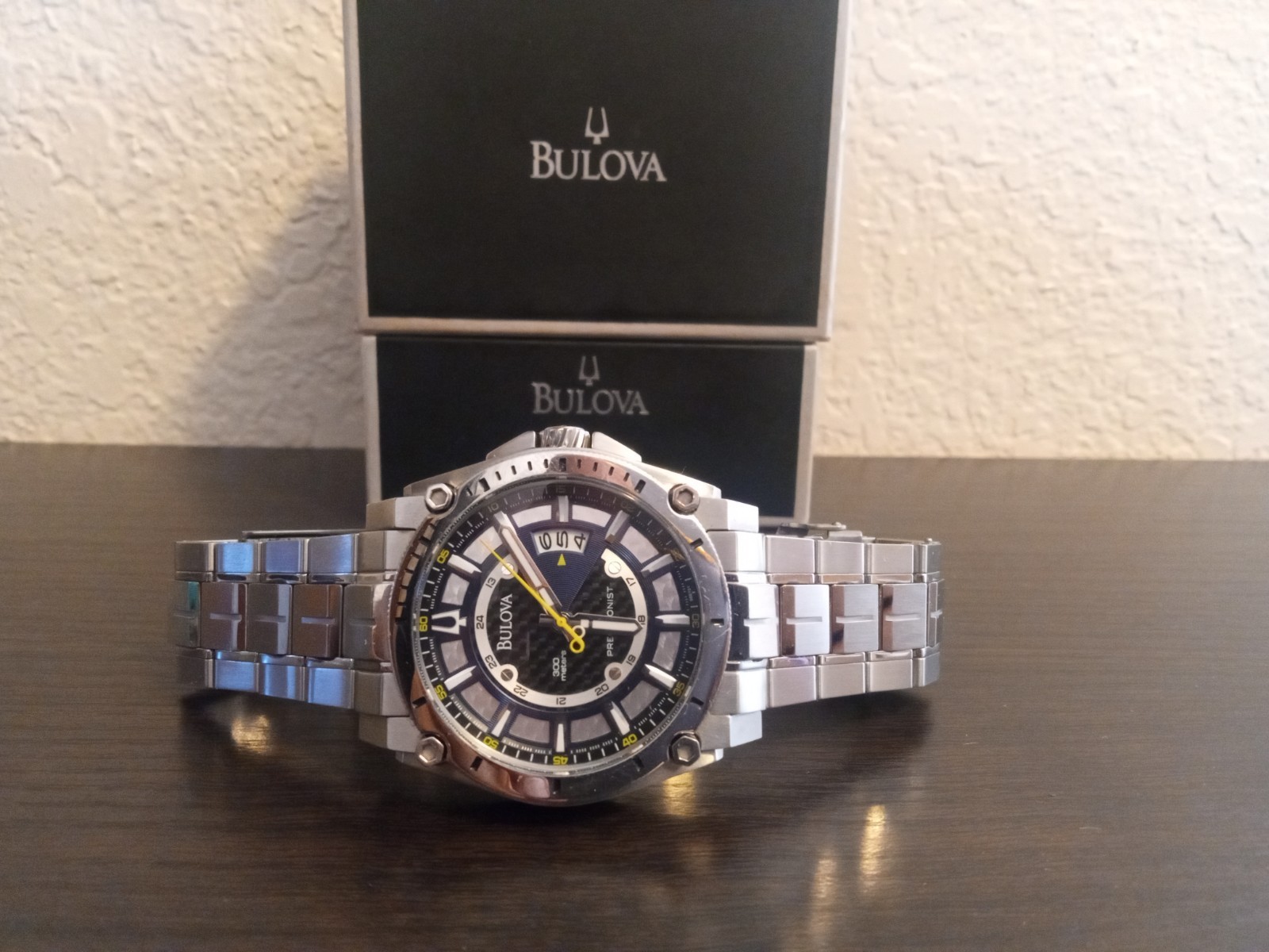 Bulova Men’s Precisionist Champlain Collection Watch 96B131