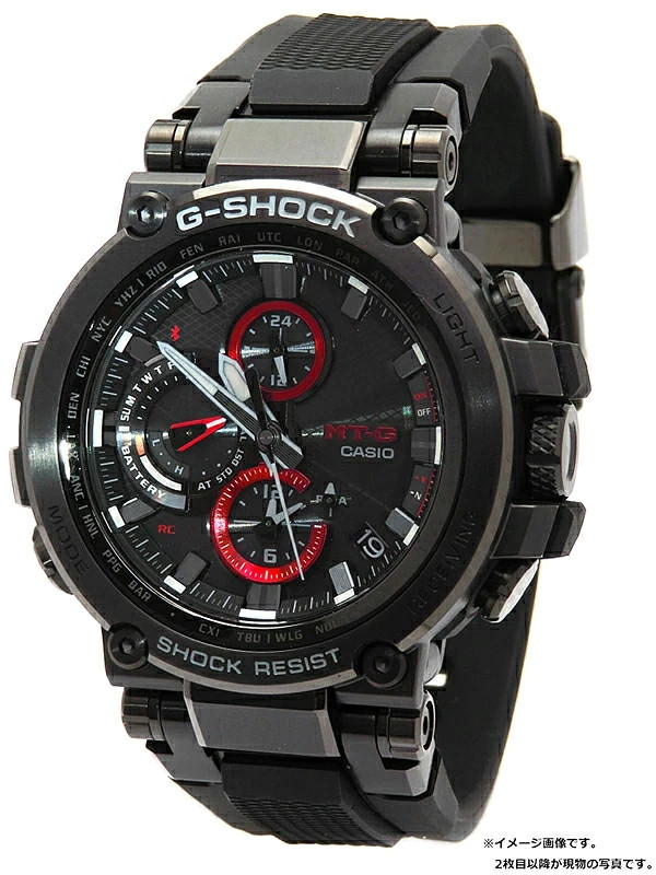 CASIO G-SHOCK MT-G MTG-B1000B-1AJF Solar Radio Watch