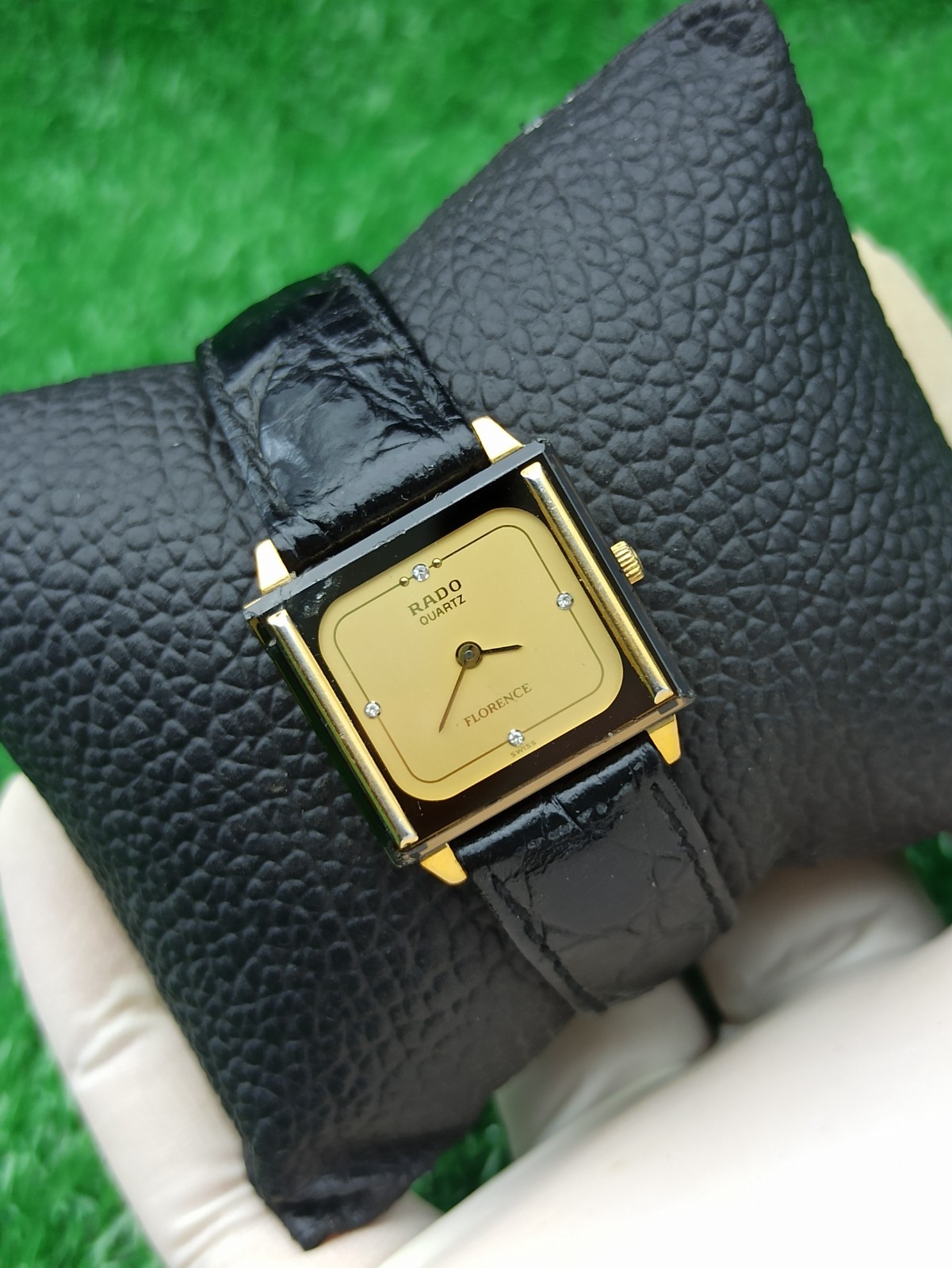 SMALL ! VINTAGE RADO FLORENCE MODEL SLIM WATCH SWISS MADE 90s UNISEX & RARE