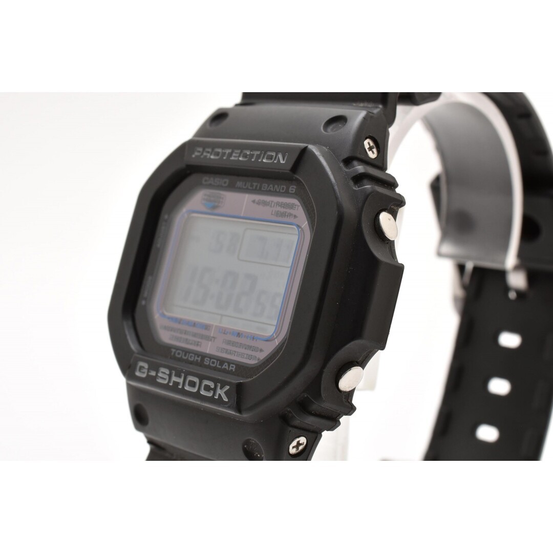 Casio G SHOCK GW M5610U Tough Solar Radio Controlled Digital Watch Black Resin C