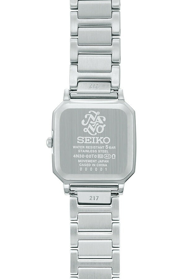 SEIKO Selection SSEH015 nano universe Limited Quartz Women Square Watch Japan