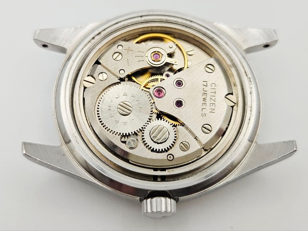 Citizen Homer Date 63-1019 Manual 17 Jewels Watch Used