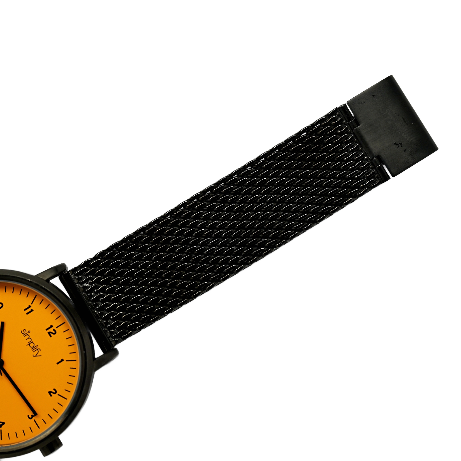 Simplify Wrist Watch 41mm SIM3207 Orange and Black Ion Plated Case