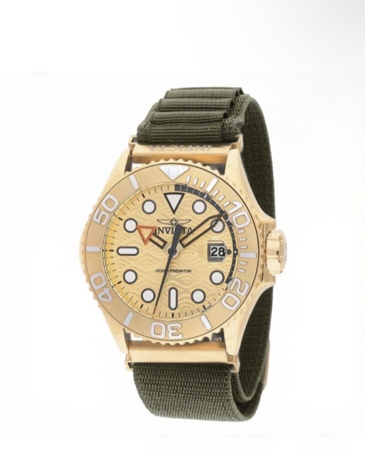 Invicta Ocean Predator 44mm Men’s Watch 5 Interchangeable Straps 49799 New