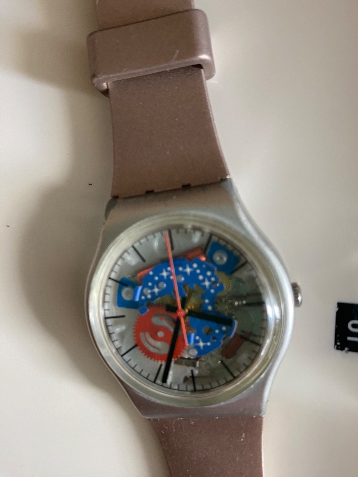 SWATCH NASA 2021 MOON ?? GZ355 ?Take Me To The Moon ? – 34mm. ??Custom
