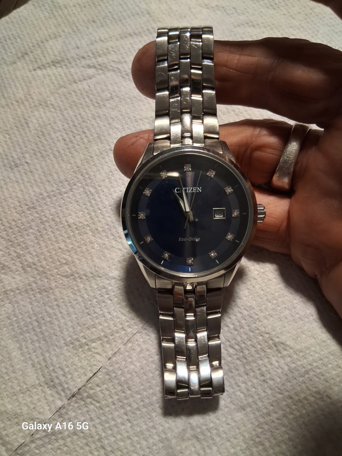 Citizen Eco-Drive Corso BM7251-53M- W/ Diamond Markers & E111 Japan Movement