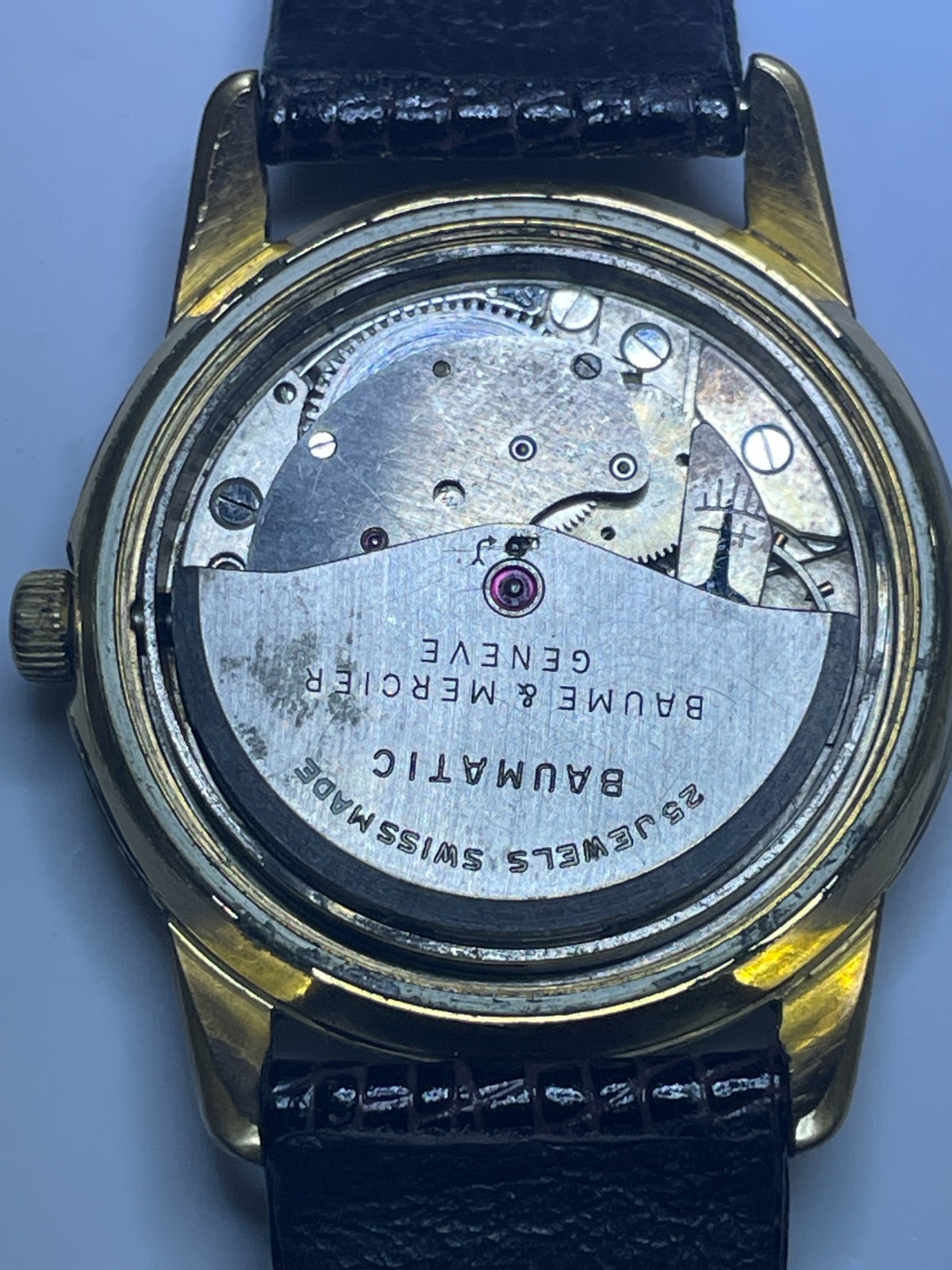 Vintage Baume & Mercier Geneve Baumatic Automatic Felsa 692 – Just Serviced!