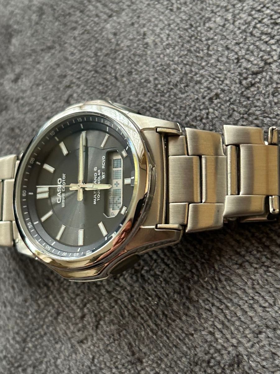 CASIO Wave Ceptor WVA-M630D-2AJF Solar Radio Watch Used