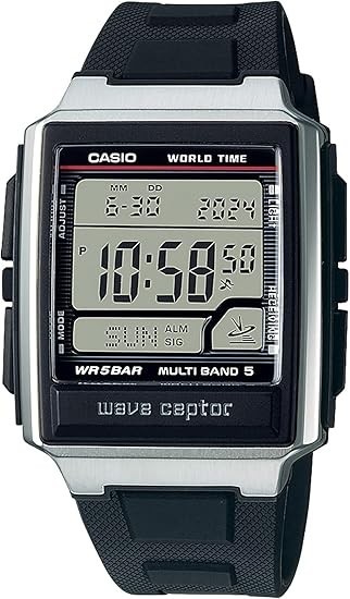 [CASIO] Wristwatch Waveceptor Radio-Controlled Watch WV-59R-1AJF Men’s Black