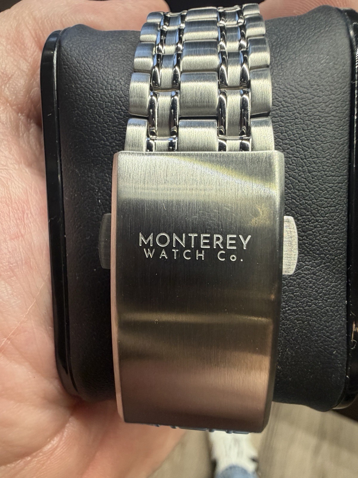 Monterey Watch Co Men’s Automatic Capo D’Acqua, 41mm Black Dial SOLD OUT ONLINE