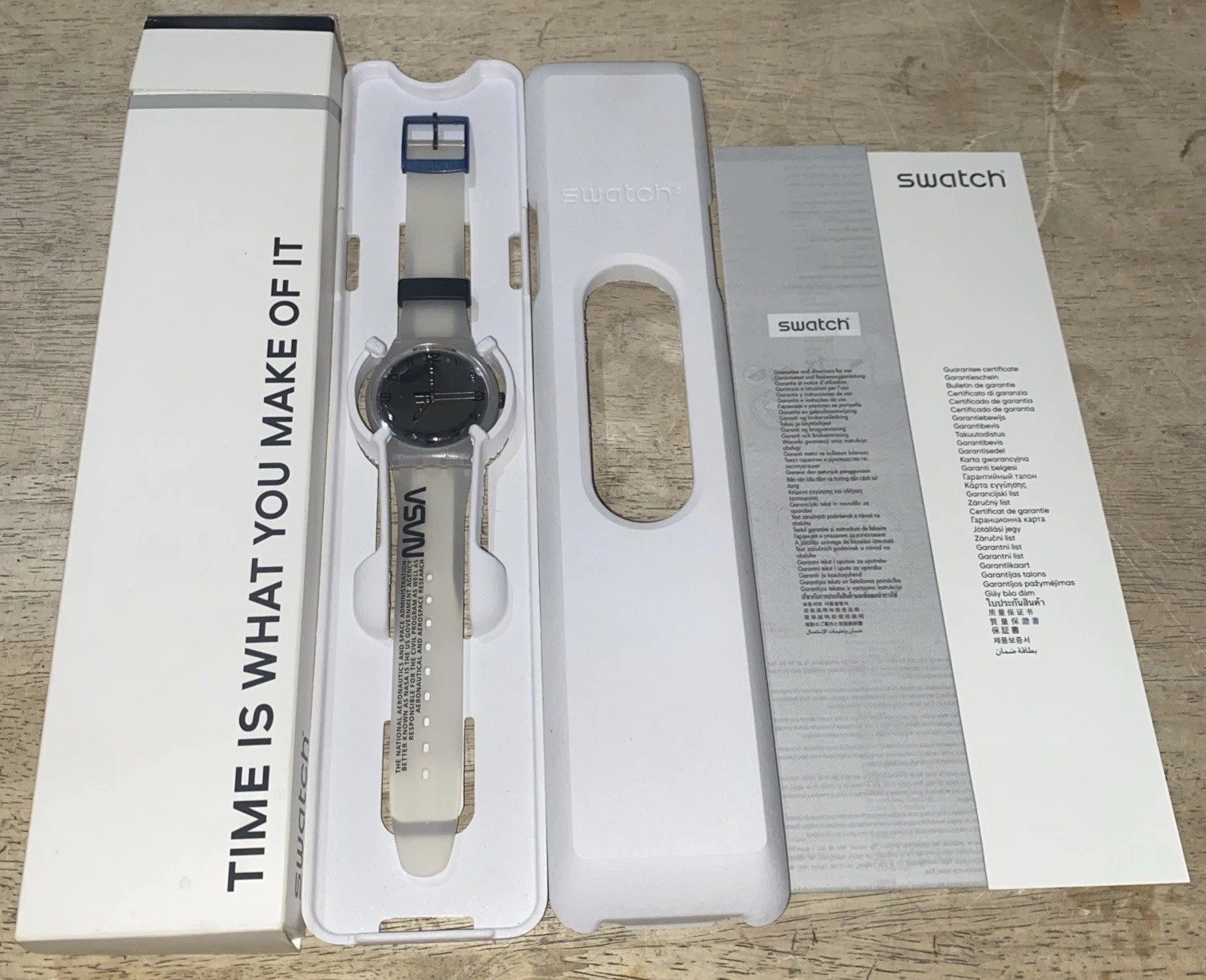 Swatch Special NASA 2021- SUOZ339 – Space Race – NUOVO