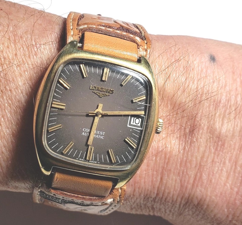 Vintage Longines Conquest 25 Jelews Automatic L633.1 Rare