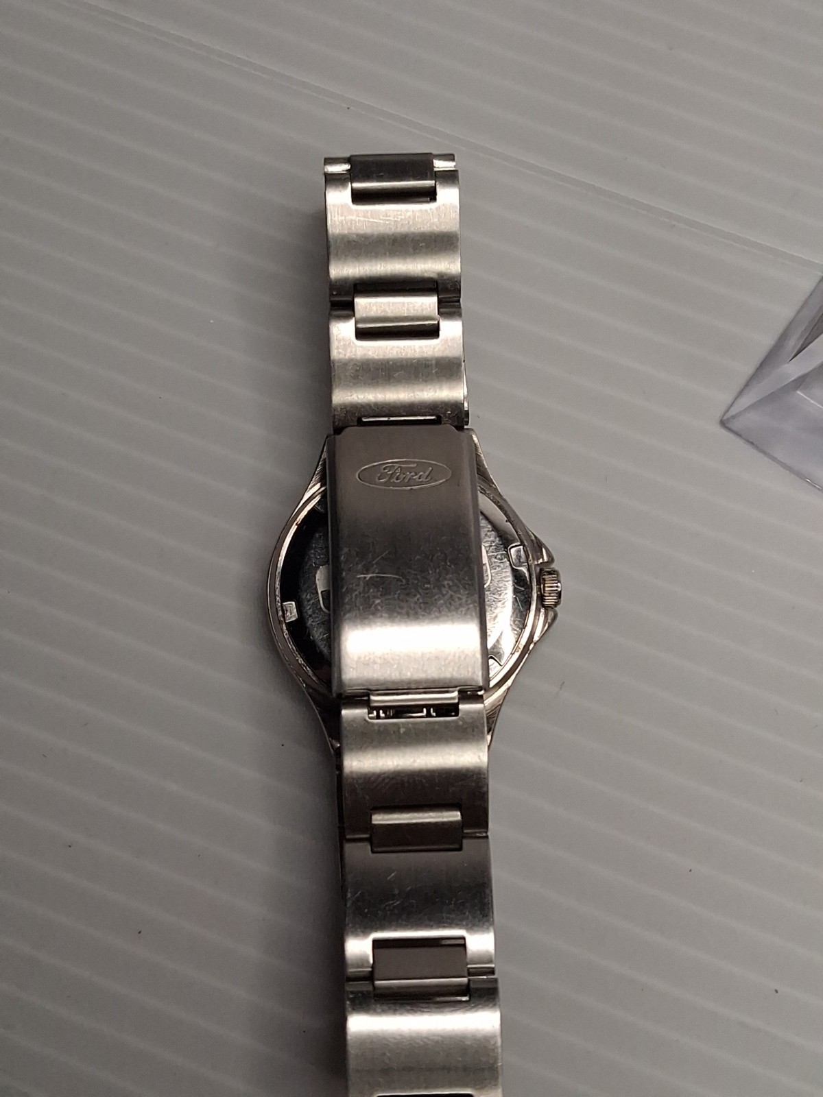 Vintage Ford Thunderbird Watch Teal Dial Model 102 ladies 28mm