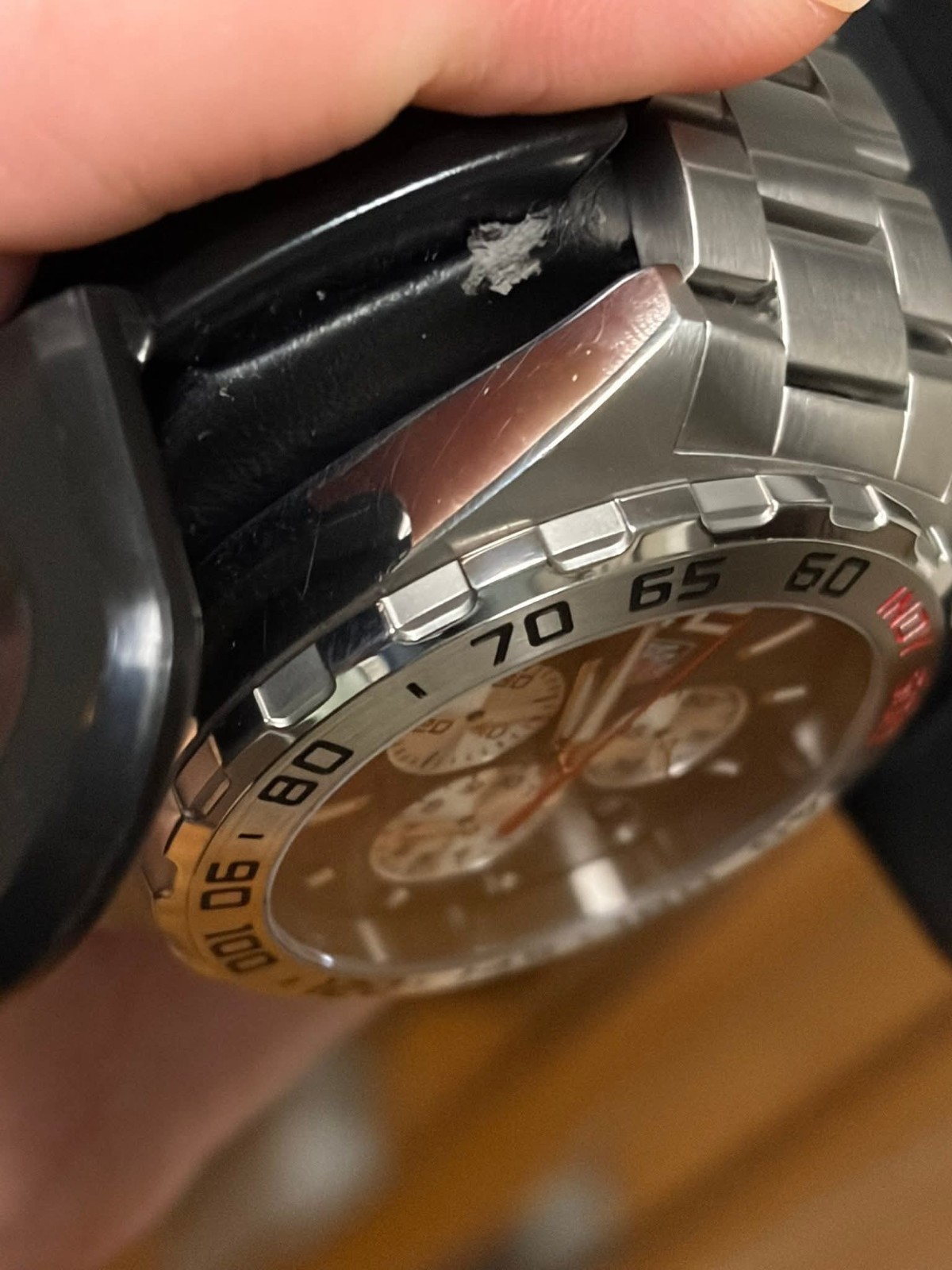 TAG Heuer Formula 1 Quartz Chronograph Date Gray Dial 200m 43mm Steel