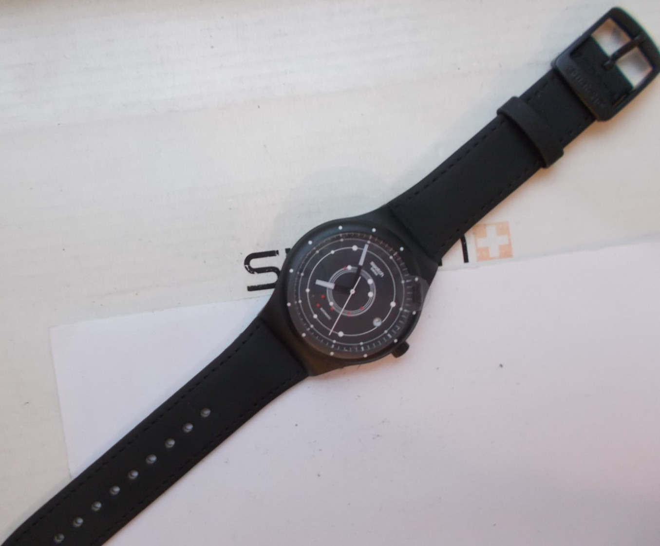 AUTOMATIC SISTEM 51 SWATCH ” SISTEM BLACK ” PRISTINE – BOX WOW L@@K RARE