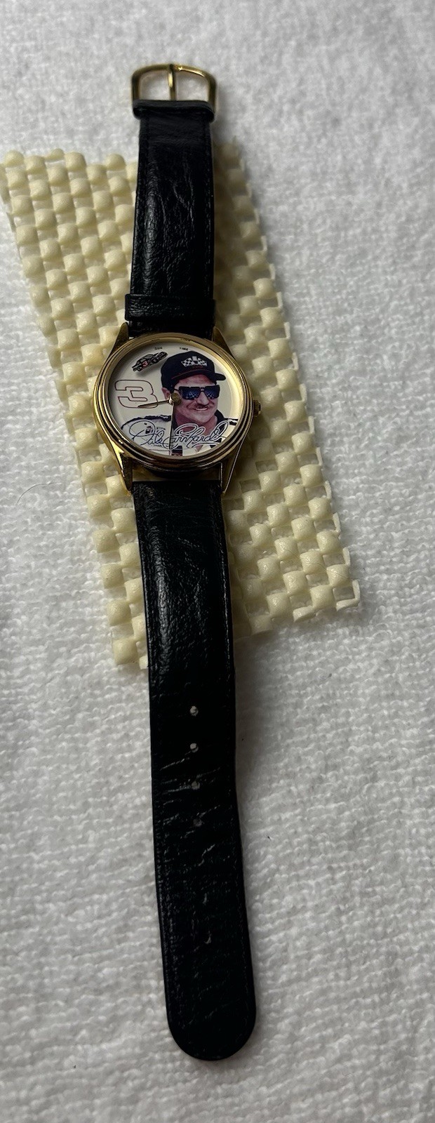 Study Time Driver Signature Series Racing Celebrity Gold Vintage Watch 1996