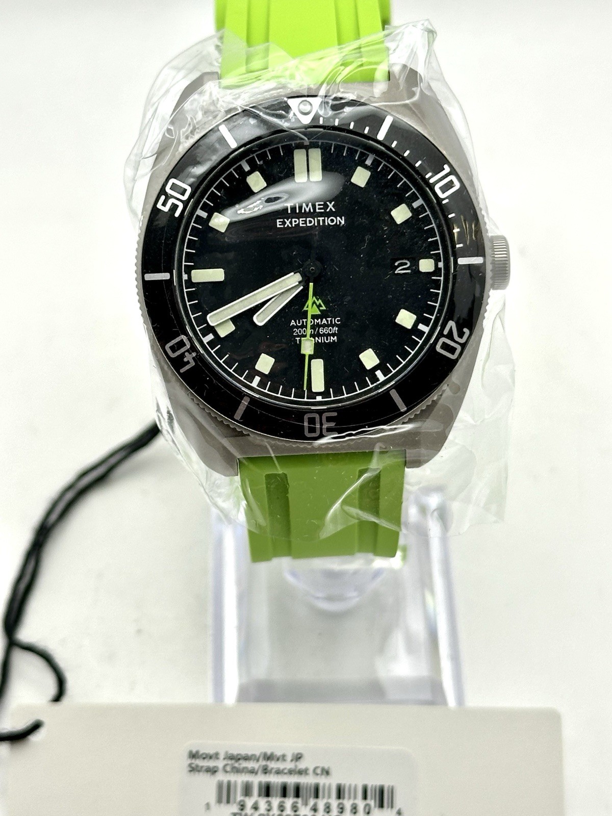 Timex Expedition Pioneer Titanium Automatic Men’s Watch TW2Y63700 – New Unworn