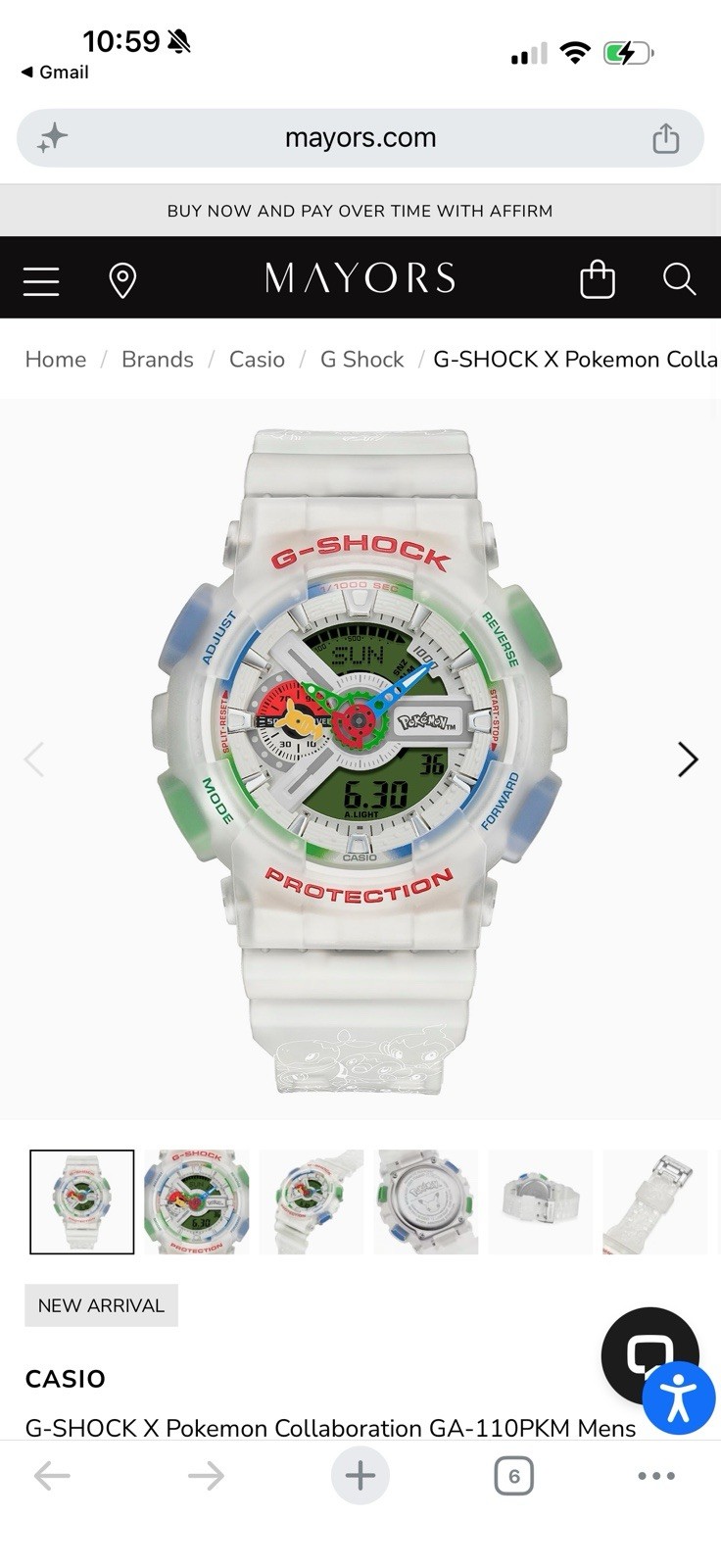 Casio G-SHOCK Pokémon Collab **PRESALE** Ships Aug 20th