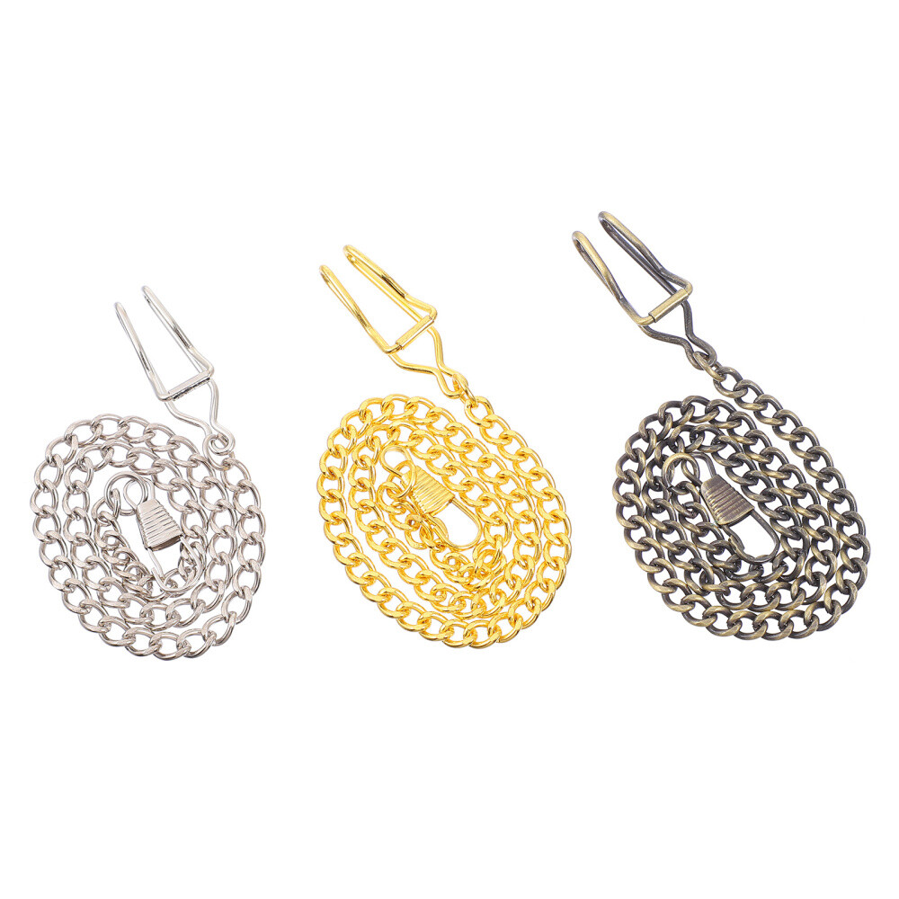 3Pcs Pocket Watch Hanging Chains Pocket Watch Chains Retro Watch Chain Pendant