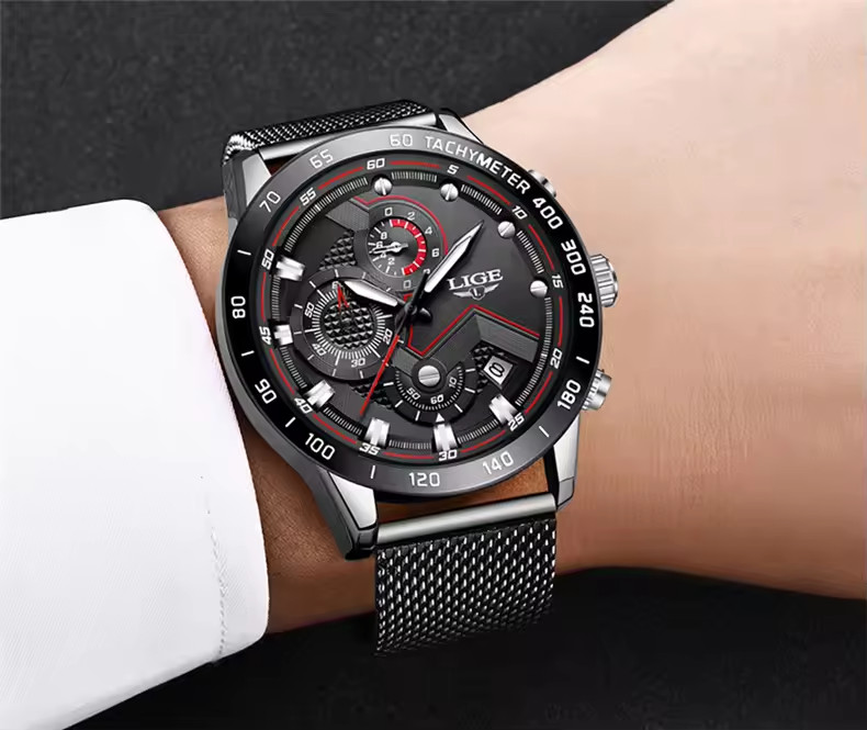 2025 New Fashion Casual Luxury Luminous Waterproof Men’s Quartz Watch