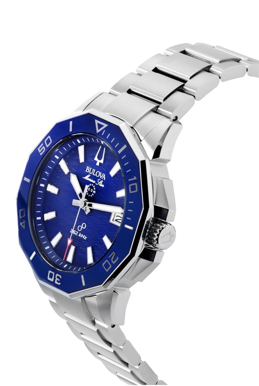 Bulova Marine Star Precisionist Blue Dial Quartz Diver’s 200M Men’s Watch 96B433