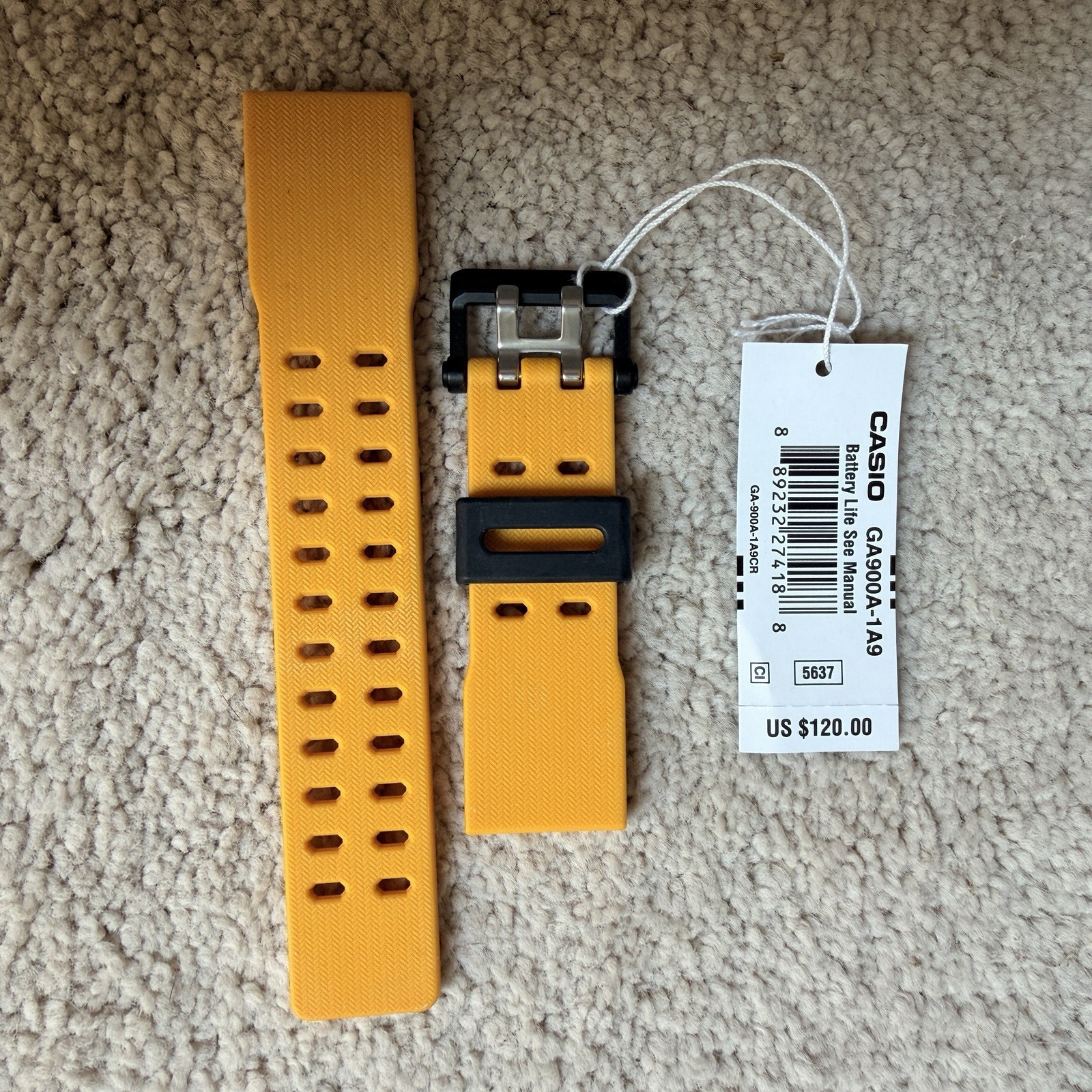 Casio G-Shock GA-900 Watch w xtra strap