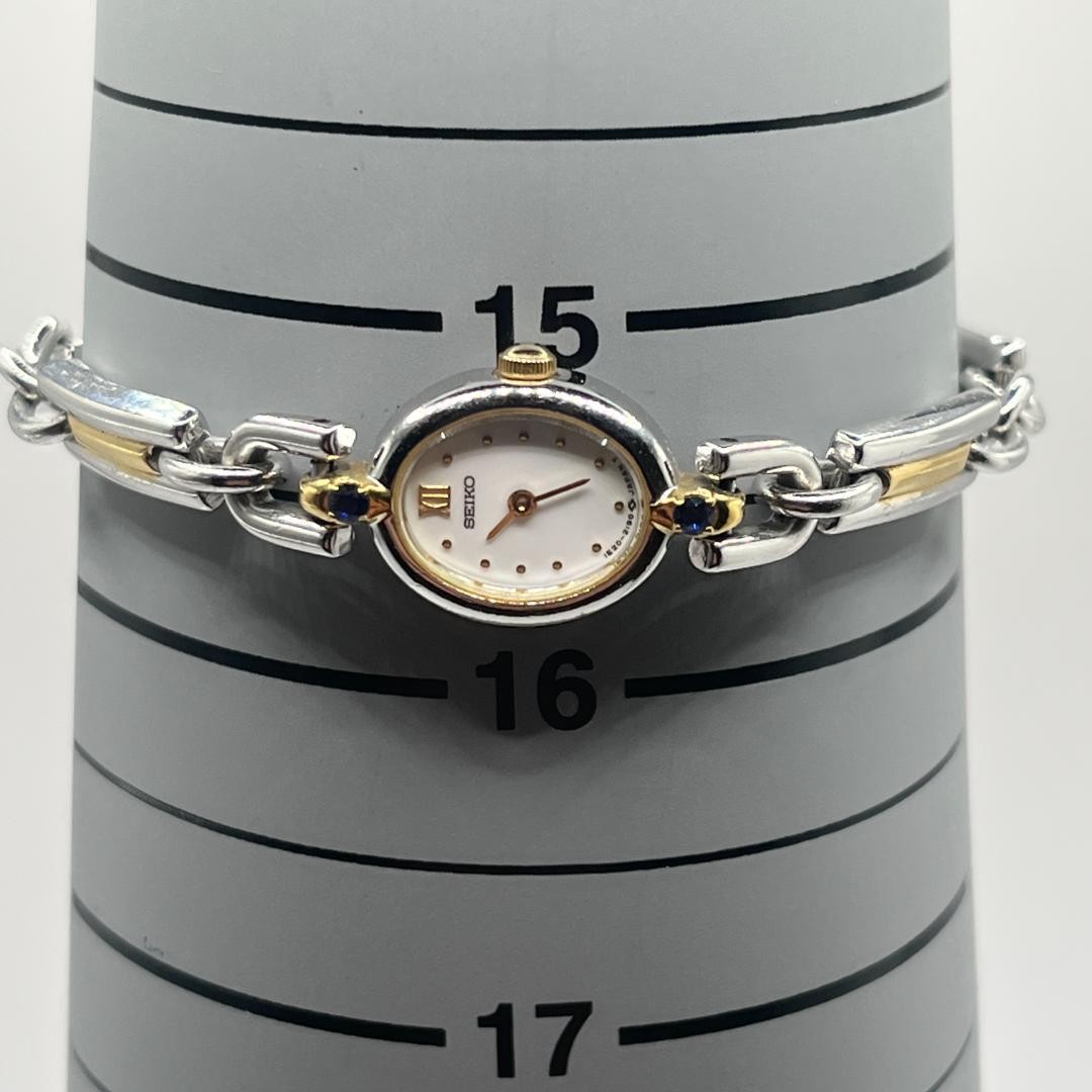 SEIKO 1E20-6160 Analog Watch Case 13.2mm Wrist 15.5cm From Japan