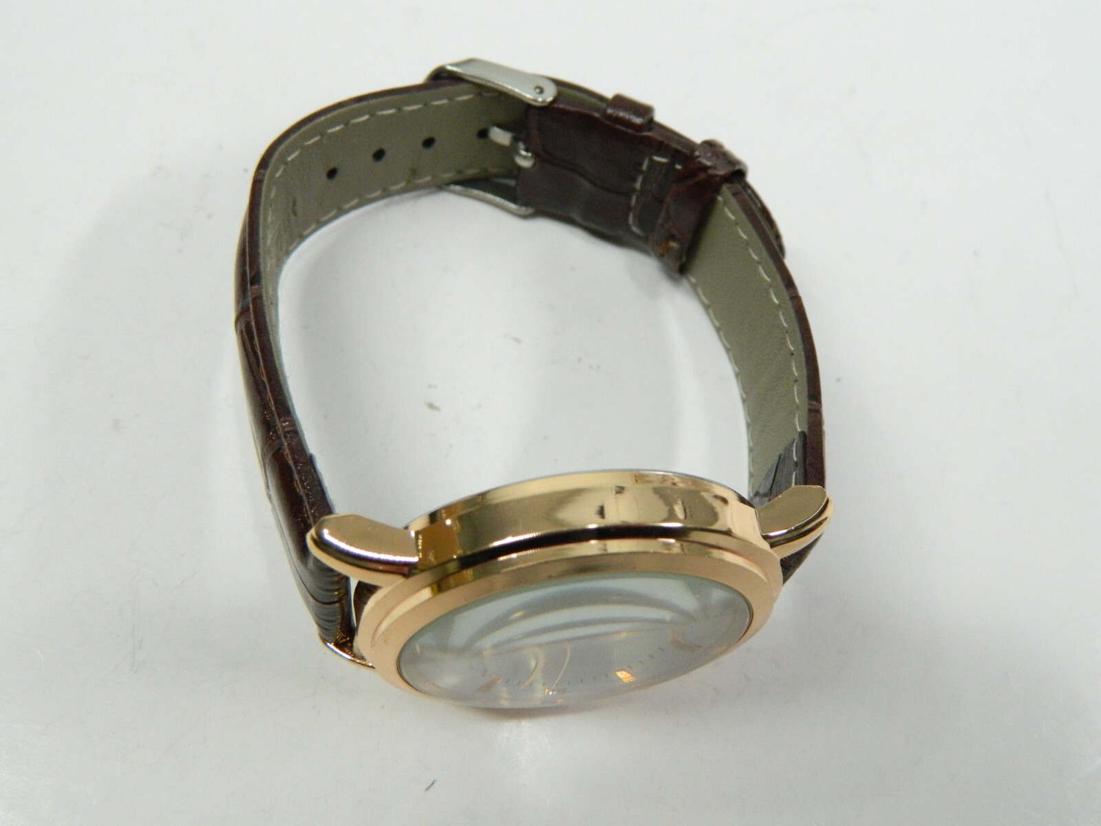 Beautiful LARGE FACE Rose Gold tone MREURIO EET8599G-RG men’s watch/wristwatch