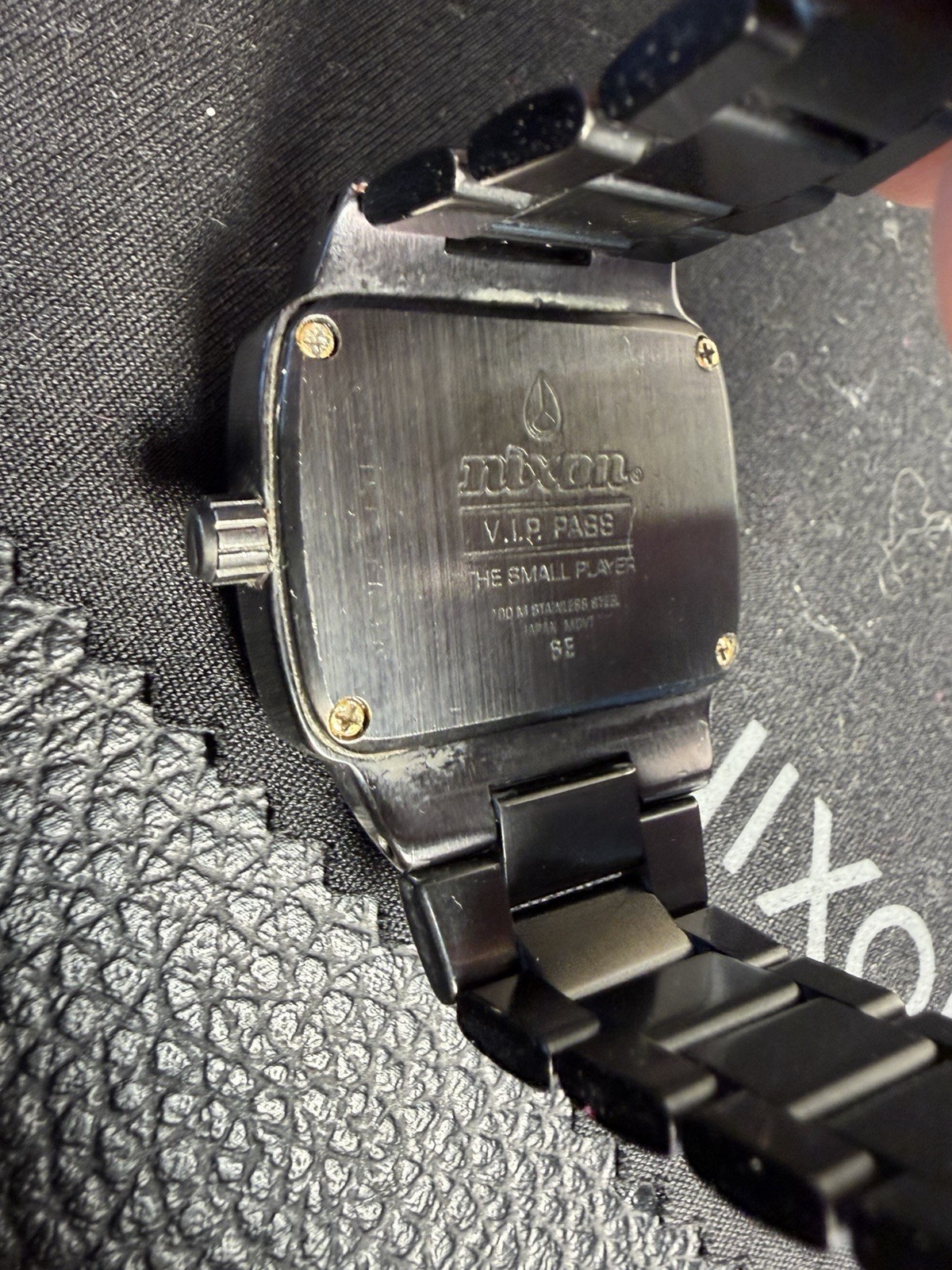 Nixon The Small Player All Black Watch