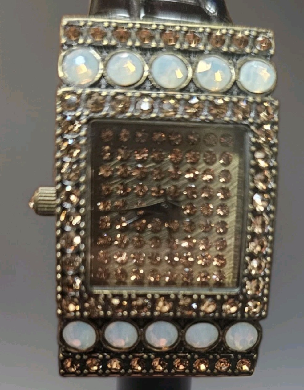 Heidi Daus Quartz Watch 6.5-8.5 In Length in Working Order