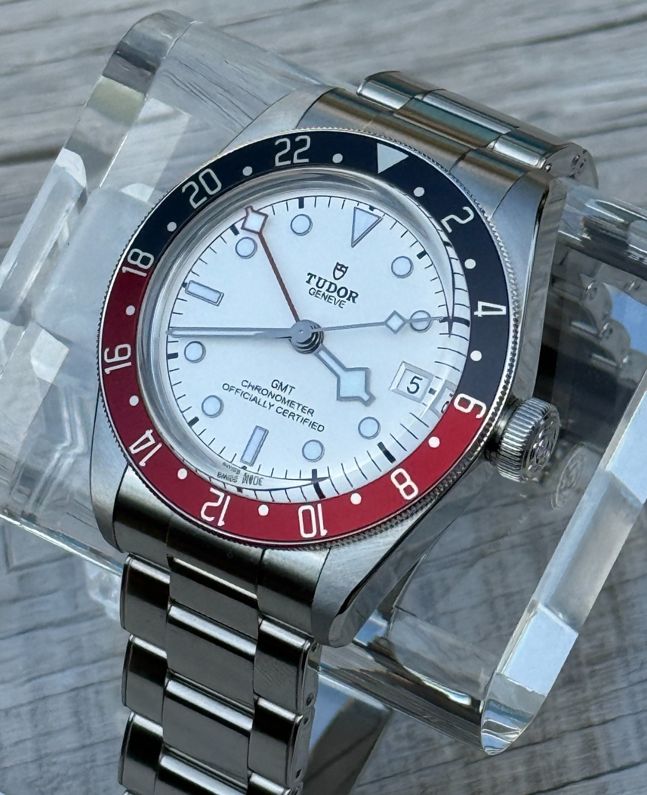 2026 Tudor Black Bay GMT “Pepsi” Opaline White Dial 41mm | NEW/UNWORN | FULL SET