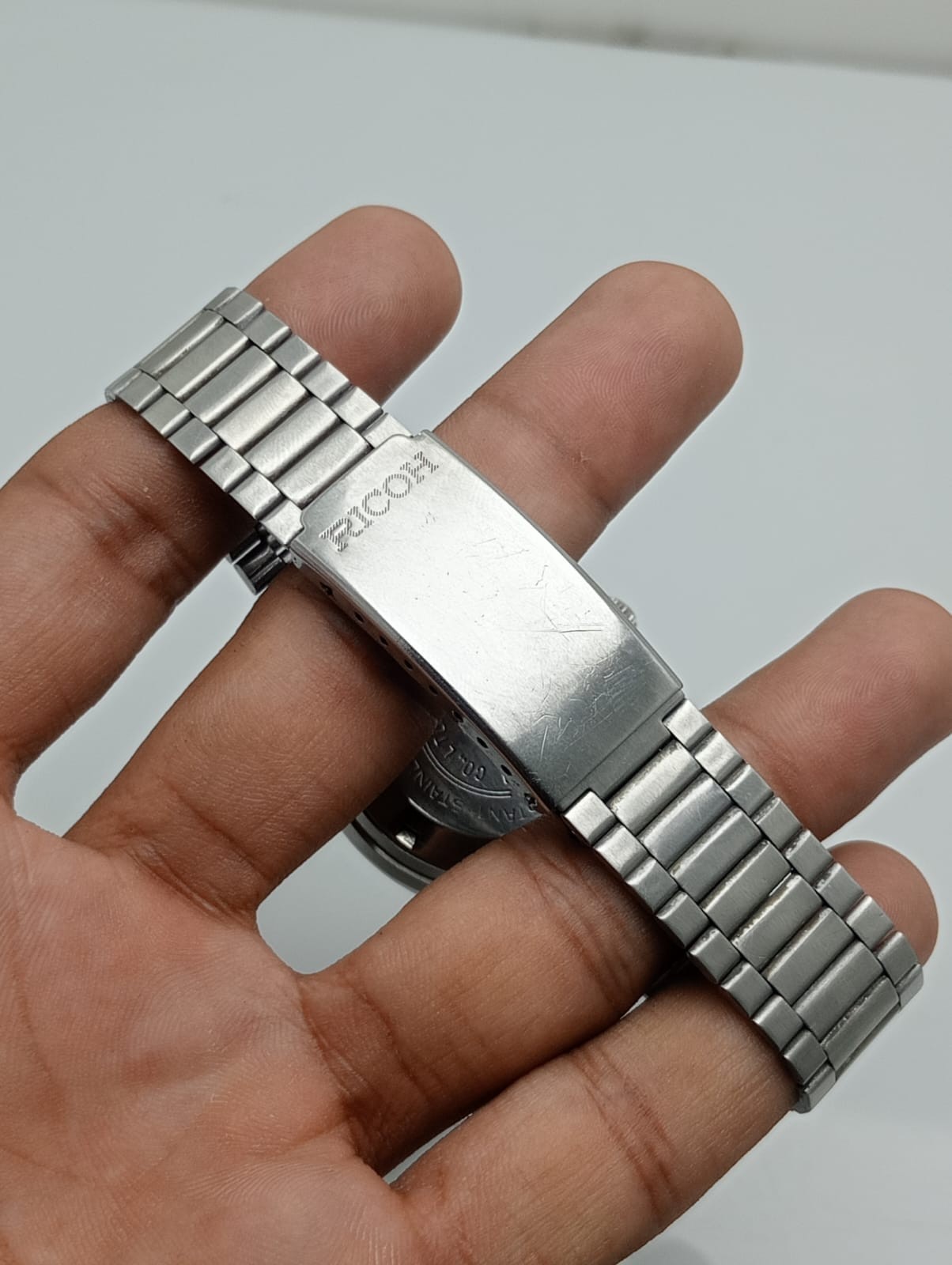 Ricoh Crystal Automatic 21J Day/Date Vintage Men’s Watch