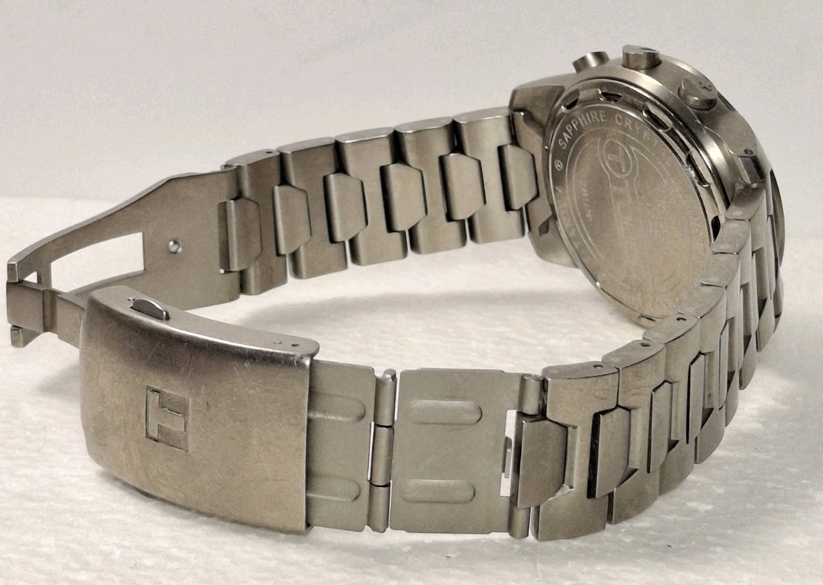 TISSOT 1853 T-TOUCH Z251/351 Titanium Band Watch Sapphire Crystal WR 30M